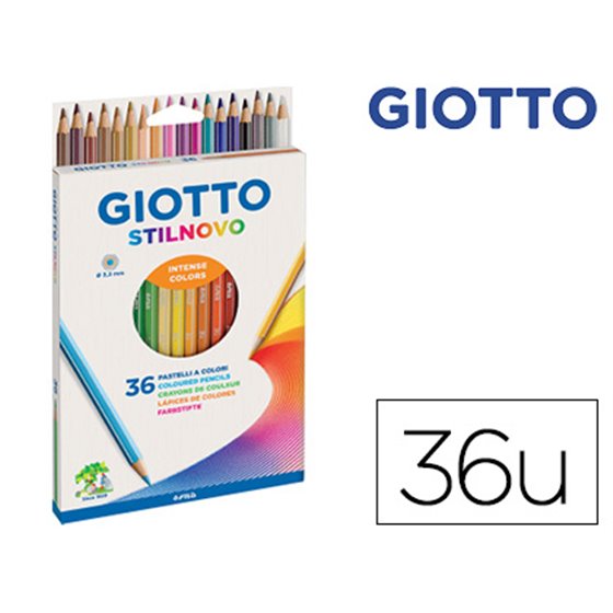 Lapices De Colores Giotto Stilnovo Caja De 36 Colores Surtidos