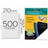 Tapa De Encuadernacion Fellowes Din A4 Polipropileno Transparente 450 Micras Pack De 100 Unidades