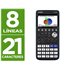 Calculadora Casio Fx-Cg50 Cientifica Grafica 8 Lineas 21 Caracteres Pantalla Color 3D Memoria 16 Mb Conexion Usb