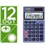 Calculadora Casio Sl-320Ter Bolsillo 12 Digitos Tax +/- Conversion Moneda Tecla Doble Cero Color Azul