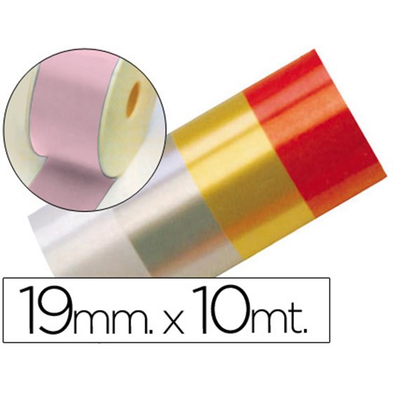 Cinta Fantasia 10 Mt X 19 Mm Rosa