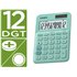 Calculadora Casio Ms-20Uc-Gn Sobremesa 12 Digitos Tax +/- Color Verde