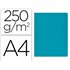 Subcarpeta Cartulina Gio Simple Intenso Din A4 Azul 250G/M2