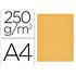 Subcarpeta Cartulina Gio Simple Intenso Din A4 Amarillo 250G/M2