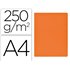 Subcarpeta Cartulina Gio Simple Intenso Din A4 Naranja 250G/M2