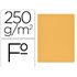 Subcarpeta Cartulina Gio Simple Intenso Folio Amarillo 250G/M2