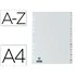 Separador Alfabetico Elba Plastico 120 Mc Din A4 11 Taladros A-Z Gris