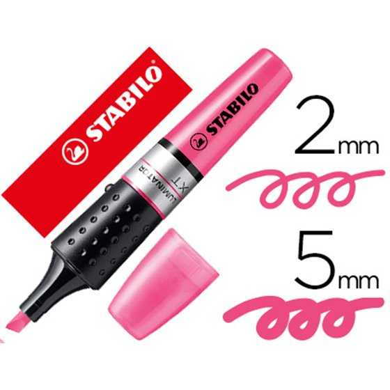Rotulador Stabilo Boss Luminator Rosa Tinta Liquida