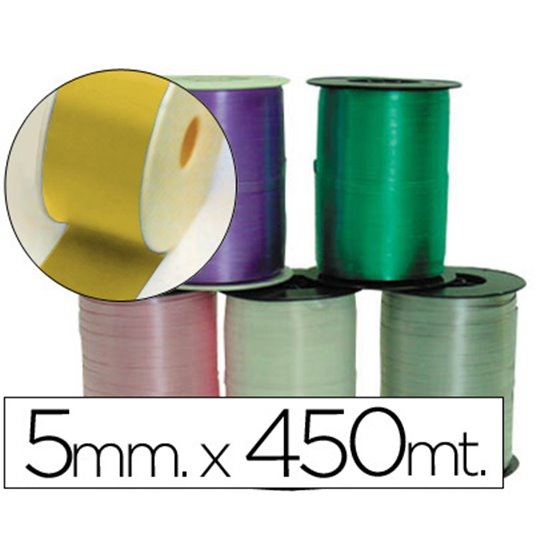 Cinta Fantasia 500 Mt X 5 Mm Oro