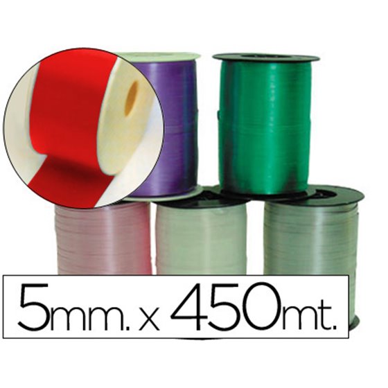 Cinta Fantasia 500 Mt X 5 Mm Rojo