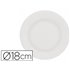 Plato Papel Reciclable Blanco 18 Cm Paquete 100 Unidades