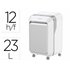 Destructora De Documentos Fellowes Lx211 Capacidad De 15 Hojas Seguridad P5 Blanca Papelera 23 L Grapas