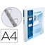 Carpeta Exacompta Canguro 2 Anillas 16 Mm Din A4+ Carton Forrado Polipropileno Personalizable 3 Bolsillos