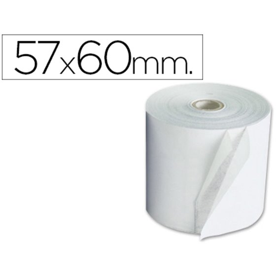 Rollo Sumadora Exacompta Electro 57 Mm X 60 Mm 60 G/M2