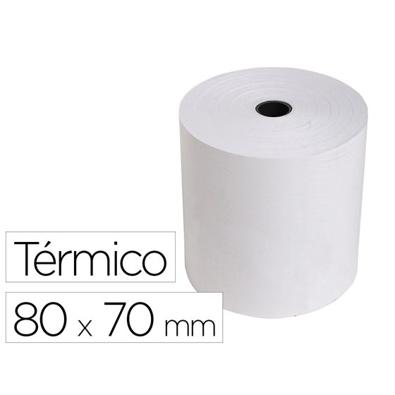 Rollo Sumadora Exacompta Termico 80 Mm X 70 Mm 55 G/M2 Sin Bisfenol A