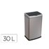 Papelera Metalica Q-Connect Con Sensor Automatico Capacidad 30 Litros 500X240X330 Mm