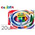 Rotulador Carioca Magic Borrable Caja De 20 Unidades Colores Surtidos