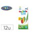 Lapices De Colores Carioca Tita Hexagonal Caja De 12 Unidades Colores Surtidos