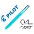 Boligrafo Pilot Super Grip G 4 Colores Retractil Sujecion De Caucho Tinta Base De Aceite Cuerpo Color Azul