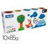 Pasta Milan Para Modelar Soft Dough Basic 85 G Caja De 10 Botes Colores Surtidos