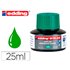 Tinta Rotulador Edding Pizarra Blanca Btk-25 Color Verde Bote 25 Ml