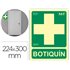 Pictograma Archivo 2000 Botiquin Pvc Verde Luminiscente 224X300 Mm