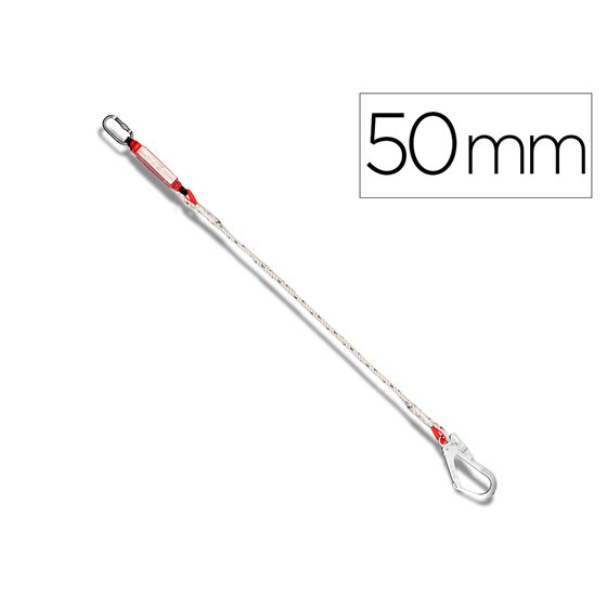 Anticaidas Cuerda Faru Con Gancho 50 Mm