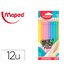 Lapices De Colores Maped Color Peps Caja De 12 Colores Pastel Surtidos
