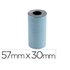 Rollo Sumadora Exacompta Safe Contact Termico 57 Mm X 30 Mm 52 G/M2