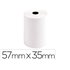 Rollo Sumadora Exacompta Safe Contact Termico 57 Mm X 35 Mm 44 G/M2