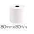 Rollo Sumadora Exacompta Termico 80 Mm X 80 Mm 44 G/M2