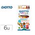 Rotulador Giotto Turbo Maxi Skin Tones Lavable Punta Bloqueada Caja De 6 Colores Surtidos