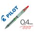 Boligrafo Pilot Ecoball Plastico Reciclado Tinta Aceite Punta De Bola 1 Mm Color Rojo