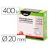 Disco De Cierre Plico Velcro Autoadhesivo 20 Mm Diametro Color Blanco Caja De 400 Unidades