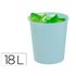 Papelera Plastico Archivo 2000 Ecogreen 100% Reciclada 18 Litros Color Azul Pastel