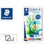 Lapices De Colores Staedtler Acuarelables Caja Metal De 12 Unidades Colores Surtidos