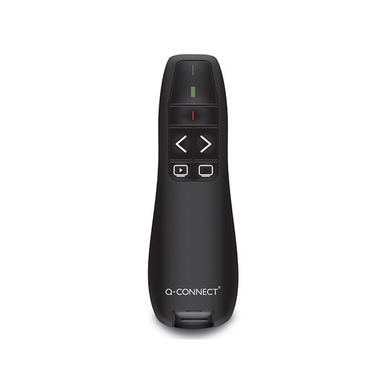 Puntero Laser Q-Connect Para Presentaciones 5 Botones Alcance 20 Mt Receptor Usb