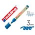 Rotulador Edding 28 Para Pizarra Blanca Ecoline 90% Reciclado Color Azul Punta Redonda 1,5-3 Mm Recargable