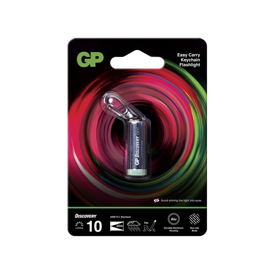 Linterna Gp Led 10 Lumenes Llavero Longitud 129 Mm