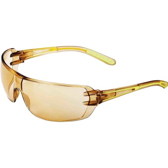 Gafas Deltaplus De Proteccion Policarbonato Monobloque Av-Ar-As-Uv400 Color Marron