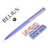 Boligrafo Belius Rose Aluminio Color Lavanda/Oro Rosa Tinta Azul Caja De Diseño