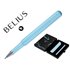 Roller Y Funda De Similpiel Belius Space B Color Minimalista Azul Tinta Azul Caja De Diseño