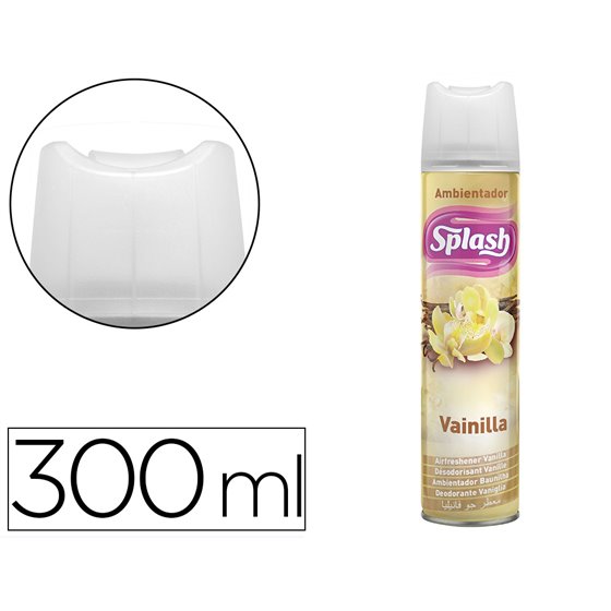 Ambientador Spray Splash Aroma Vainilla Bote De 300 Ml