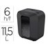 Destructora De Documentos Fellowes Lx25 Capacidad 6H Seguridad P4 Grapas Clips Y Tarjetas Papelera 11,5 L