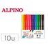 Rotulador Alpino Textil Marker Color Experience Estuche De 10 Unidades Colores Surtidos