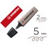 Rotulador Stabilo Boss Original Fluorescente Nature Colors Gris Calido