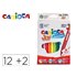 Rotulador Carioca Joy Estuche De 12 Unidades Colores Surtidos + 2 Gratis