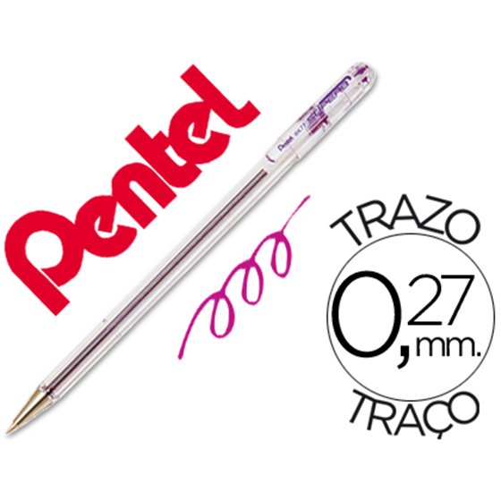 Boligrafo Pentel Bk-77 V Violeta