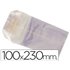 Bolsa Celofan 100X230 Mm Paquete 100 Unidades