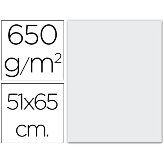 Cartulina Extra Blanca 650 Gr 51X65 Cm Unidad